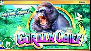 Gorilla Chief 95% payback slot machine, bonus