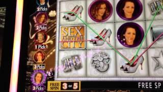 Sex and the City Slot Machine Free Spins Bonus