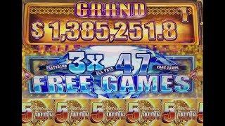 NOT A MILLION DOLLARS! I WON INCREDIBLE 82 FREE GAMES MAX BET $4!
