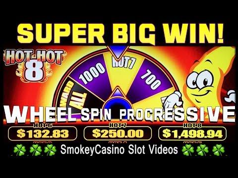 $$ HOT HOT8 Slot Machine Super Big Wheel Spin Win - WMS