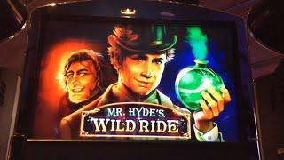 Mr. Hyde's Wild Ride Slot Machine - 13 FREE SPINS BONUS
