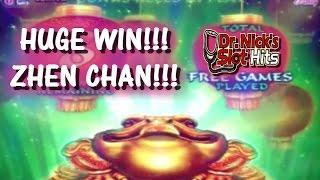 **FROGS ON CRUISES = HUGE WIN!!!** Zhen Chan Slot Machine Video