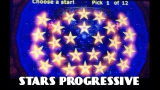SPHINX 3D slot machine Stars Progressive Bonus WIN! (2 videos)