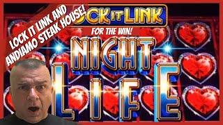 ⋆ Slots ⋆Lock It Link Night Life & Dragon Link WINS⋆ Slots ⋆Plus Eating at Andiamo Las Vegas!