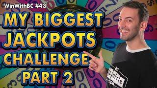 My BIGGEST JACKPOTS Challenge: Part 2 ⋆ Slots ⋆ Up to $50 SPINS on Wheel of Fortune & Cleo II ⋆ Slots ⋆