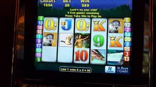 Crystal Springs Slot Machine Bonus Win (queenslots)