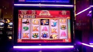 Egyptian Eyes Xtra Reward bonus win at Parx Casino.