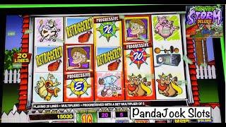 All features and a progressive win! Money Storm Deluxe⋆ Slots ⋆