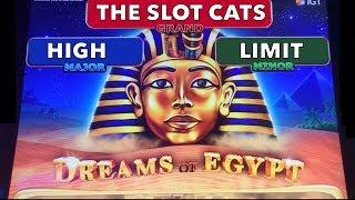 San Manuel • HIGH LIMIT PLAY • Dreams of Egypt • The Slot Cats •