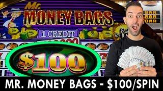 $1,000 at $100 a SPIN on Mr Money Bags ⋆ Slots ⋆ RED SCREEN Slot Machine