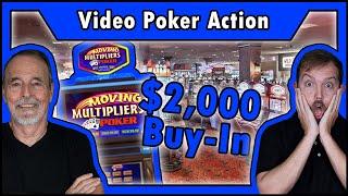 $2,000 Video Poker Buy-In! Can Four Deuces Save the Day? • The Jackpot Gents