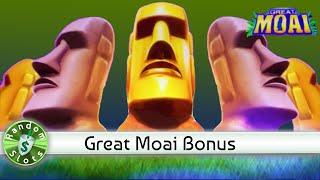 Great Moai slot machine bonus