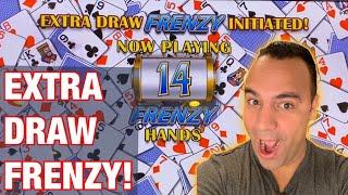 *** BONUS VIDEO *** Extra Draw Frenzy Video Poker Double Double Bonus! •️ •️ •️