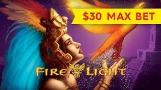 Wonder 4 Fire Light Slot - BETTER THAN JACKPOT - $30 Max Bet!