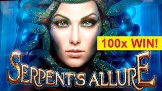 Serpent's Allure Slot - 100x BIG WIN - $6 Max Bet!