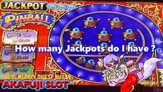 SLOTS WEEKLY DIGEST 179⋆ Slots ⋆ Jackpot Handpay⋆ Slots ⋆ Pinball Slot, Double Diamond $200 Slot 赤富士スロット