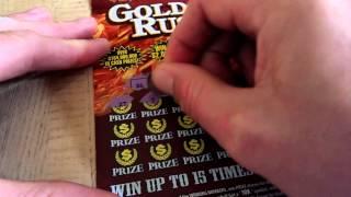 Florida Lottery $2,000,000 GOLD RUSH. Scratch Off Winner.Win $1,000,000 like Hubert Tang!