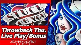 Stuck On You Slot  - Live Play with Multiple Free Spins Bonuses