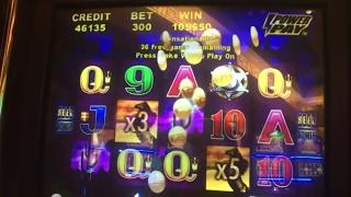 Jackpot•Aristocrats Wild Stallion Slot Max bet $3 Bonus Symbols x15 Handpay Awesome Harrah's Ca