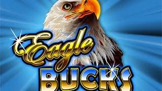 25c AINSWORTH - Eagle Bucks(5 lines) BONUS WIN