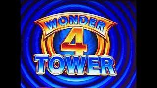 WONDER 4 TOWER - MAX BET - SUPER FREE GAMES - Slot Machine Bonus