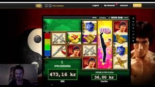Random slotclicking - Bruce Lee bonus