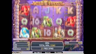 Wild Turkey Slot - over 30 Freespins - Big Win