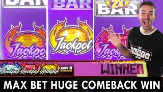 ⋆ Slots ⋆ MAX Bet JACKPOT ⋆ Slots ⋆  for a HUGE Comeback WIN!