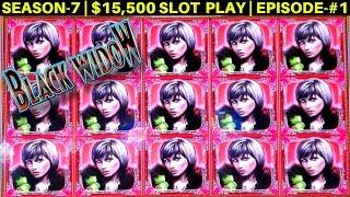Black Widow Slot Machine FULL SCREEN Big Win | MEGA VAULT SLOT Max Bet Bonus | SEASON-7 | EPISODE #2