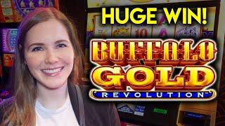 Winning HUGE! HIGH LIMIT Buffalo Gold Revolution!!