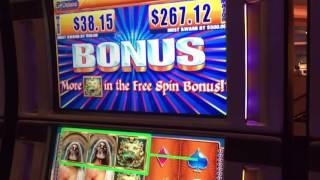 KRONOS LIVE PLAY BONUS $.80 bet 111x payout HUGE WIN! Las Vegas Slot Machine Win by My Lady