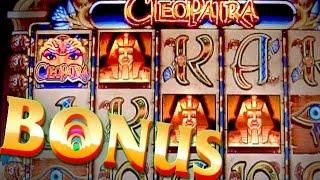CLEOPATRA Bonuses on 5c IGT Video slot game