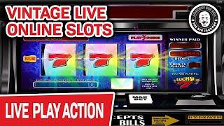 ★ Slots ★ VINTAGE Live Online Slots ★ Slots ★ MASSIVE Lucky Sevens Win? Sure Hope So!