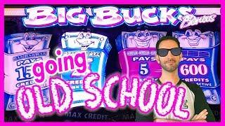 Brian goes OLD SCHOOL with BIG BUCKS in Las Vegas • Brian Christopher Slots