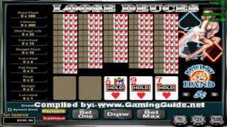 Loose Deuces 52 Hand Video Poker