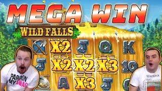 MEGA WIN - Wild Falls gold rush bonus