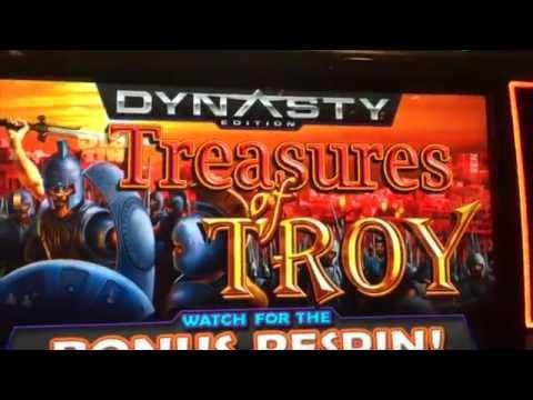 New Game == Dynasty == Treasure of Troy Bonus == Max Bet ** SLOT LOVER **