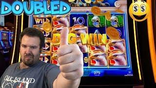Griffin's Throne - MAX BET BIG WIN and DOUBLED IGT Slot Machine Live Play