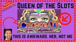 Queen of the Slots •THEME THURSDAYS - Cleopatra• Live Play Slot Machine Pokies