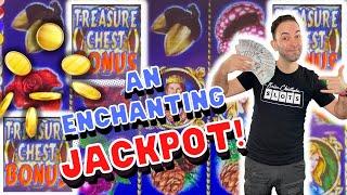 An ENCHANTING JACKPOT ⋆ Slots ⋆  $40 BONUS on Enchanted Unicorn!
