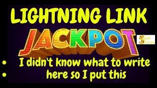 A Lightning Link MAJOR PROGRESSIVE JACKPOT Win - Rinse Repeat!