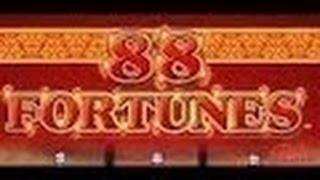 88 Fortunes Slot Machine-Bonuses-last vid on 88 until October. :)