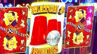 Penn and Teller Slot Machine