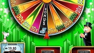 Super Monopoly Money Slot - Massive Win! - WMS