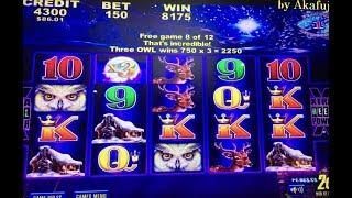 Big Win•～Timber Wolf Deluxe 2c Slot machine Bet $3 Re-trigger and Re-trigger, San Manuel