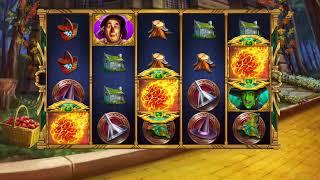 THE WIZARD OF OZ WICKED WITCH'S CASTLE Video Slot Casino Game with RETRIGGERED EPIC WIN FREE SPINS