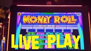 Money Roll Live Play 5 cent denom $3.50 bet IT Slot Machine