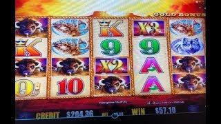 Mega Big Win•POMPEII Wonder 4 Tower Bet $4 & BUFFALO GOLD Bet $3, San Manuel Casino, Akafujislot