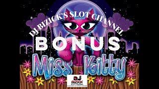 ~$$ BONUS $$~ Miss Kitty Slot Machine ~ FREE SPIN BONUS ~ STICKY WILDS ~ ARISTOCRAT CLASSIC • DJ BIZ