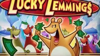 **1 of 2** Lucky Lemmings LIVE PLAY Slot